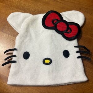 SANRIO HELLO KITTY NWOT White Touque Beanie Hat